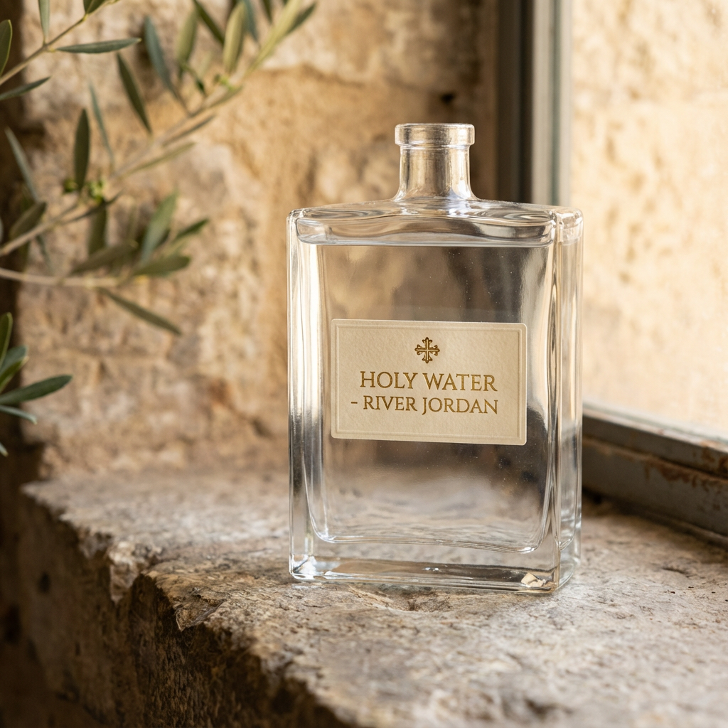 Weihwasser aus dem Jordan