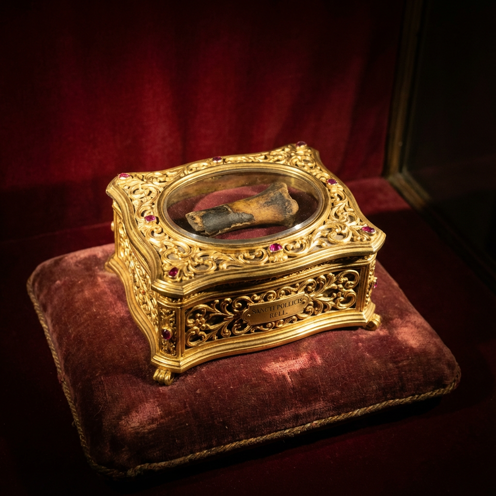 Zehennagel des Heiligen Petrus